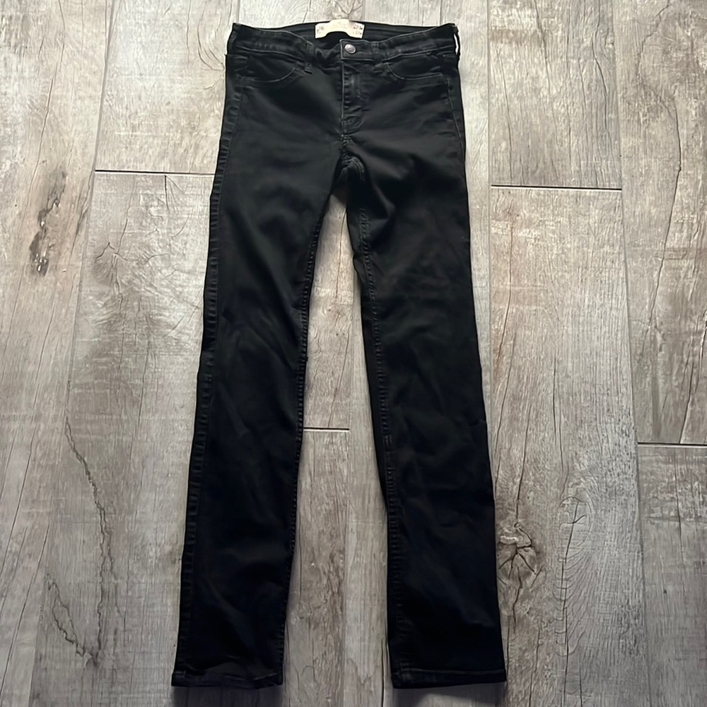 Hollister Black Skinny Jean 7R